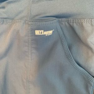 Greys Anatomy French Blue Scrub Pants